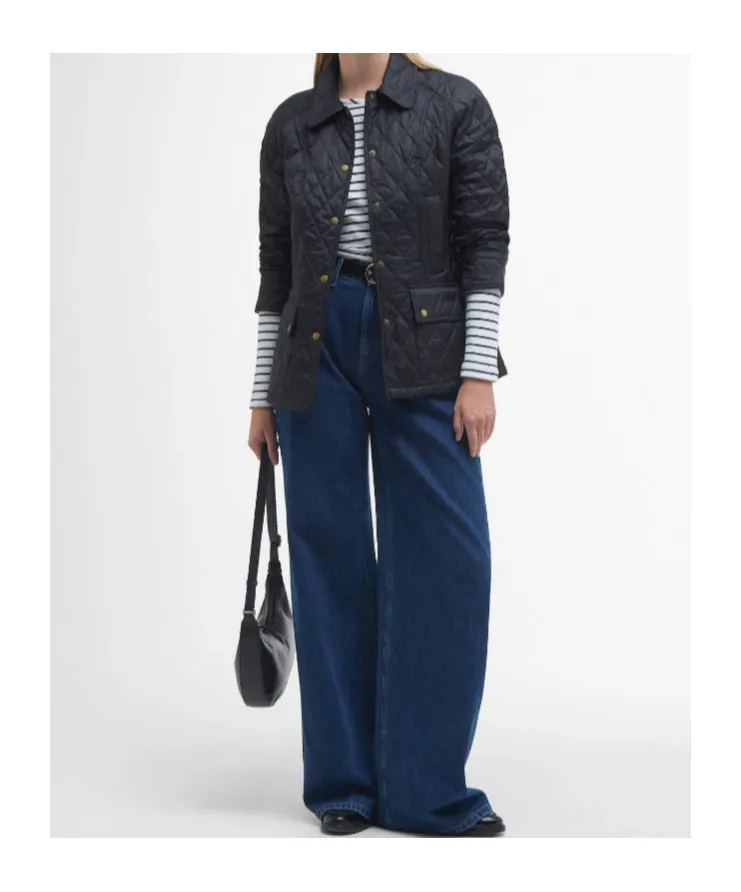 Beadnell Quilted Button Jacket