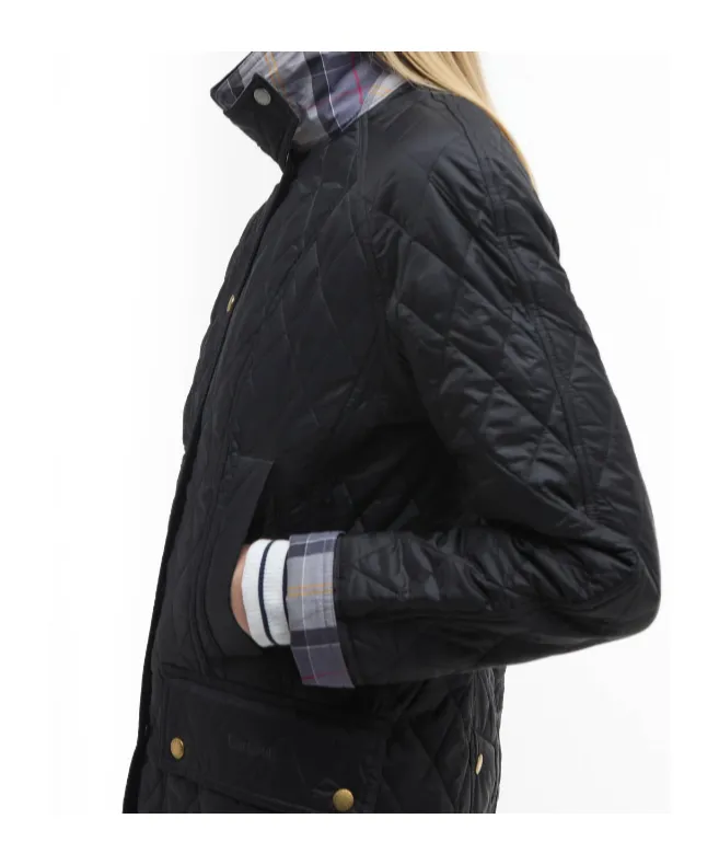 Beadnell Quilted Button Jacket