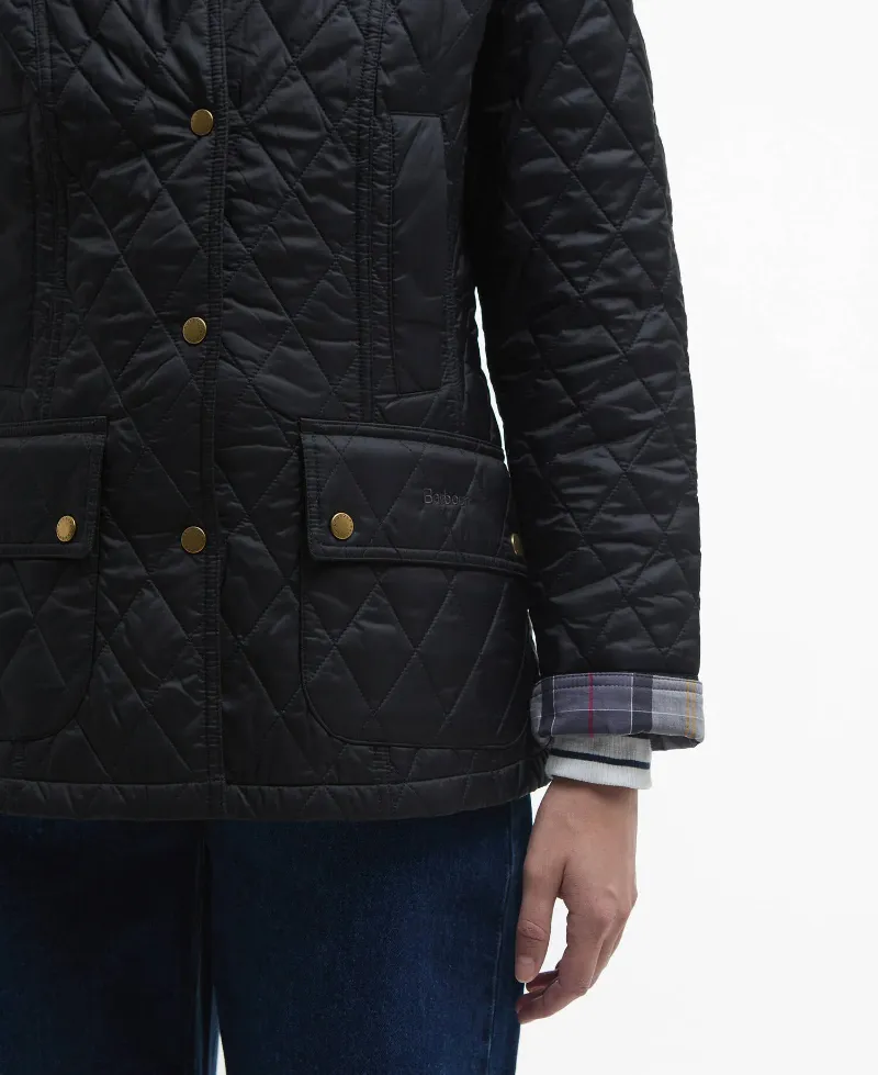 Beadnell Quilted Button Jacket