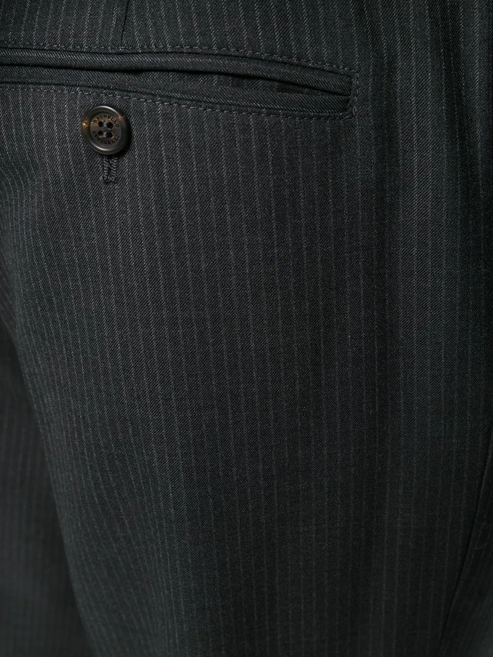 Striped Pattern Tailored Trousers
