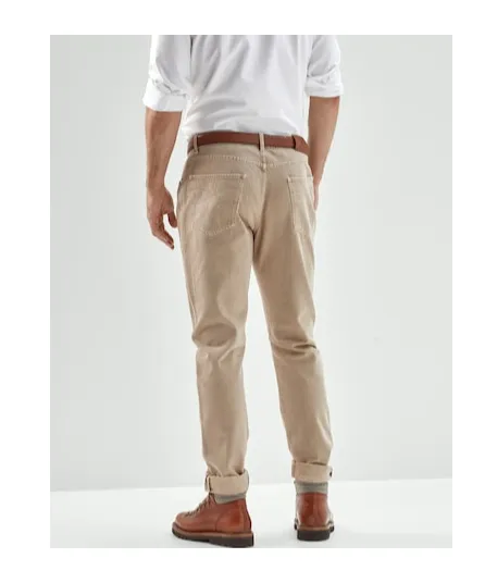 Embroidered Logo Straight Jeans