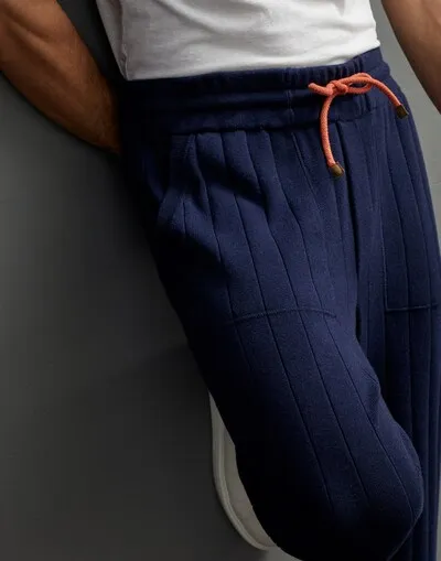 Cashmere Ribbed Joggers