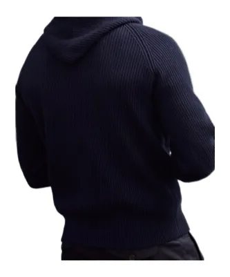 Cashmere Long-Sleeve Hoodie