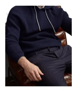 Cashmere Long-Sleeve Hoodie