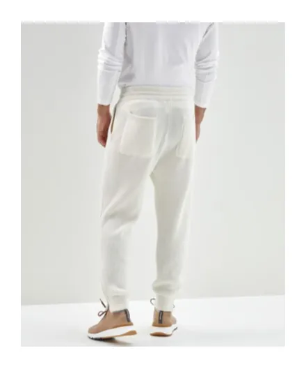 Drawstring Cashmere Track Pants