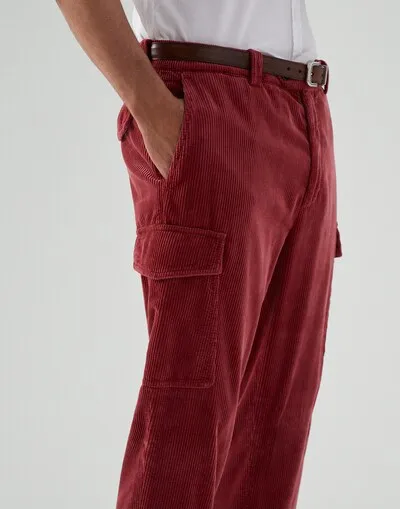 Corduroy Cargo Trousers