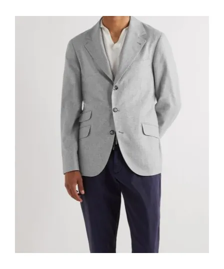 Long-Sleeved Suit Jacket
