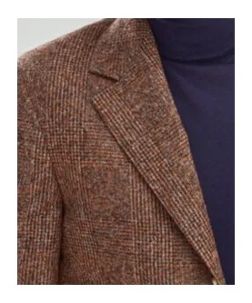 Mini Check-Print Single-Breasted Blazer