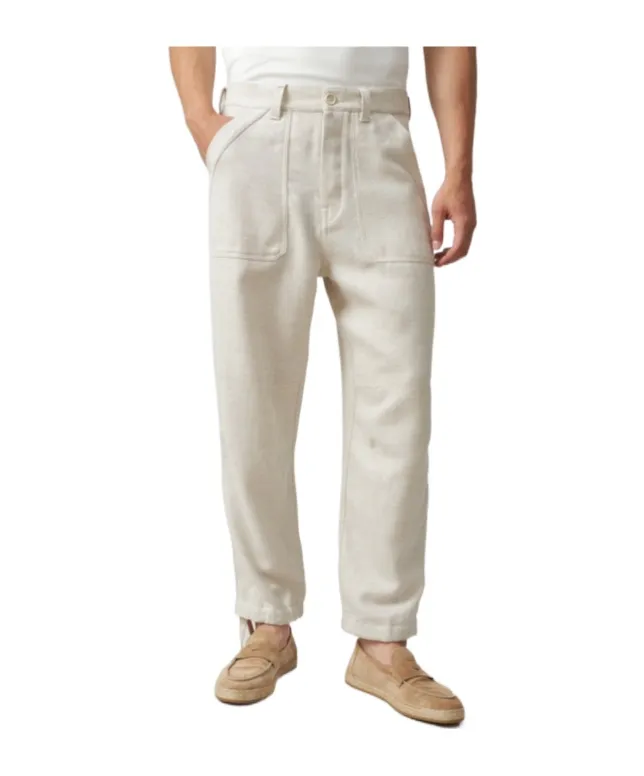 Tapered-Leg Trousers