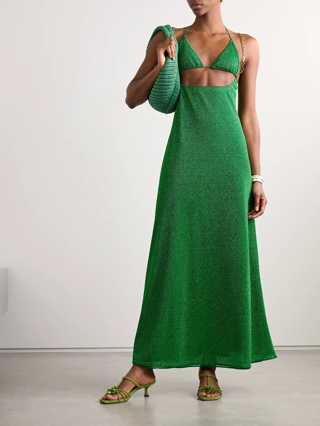 Tie Detail Maxi Dress