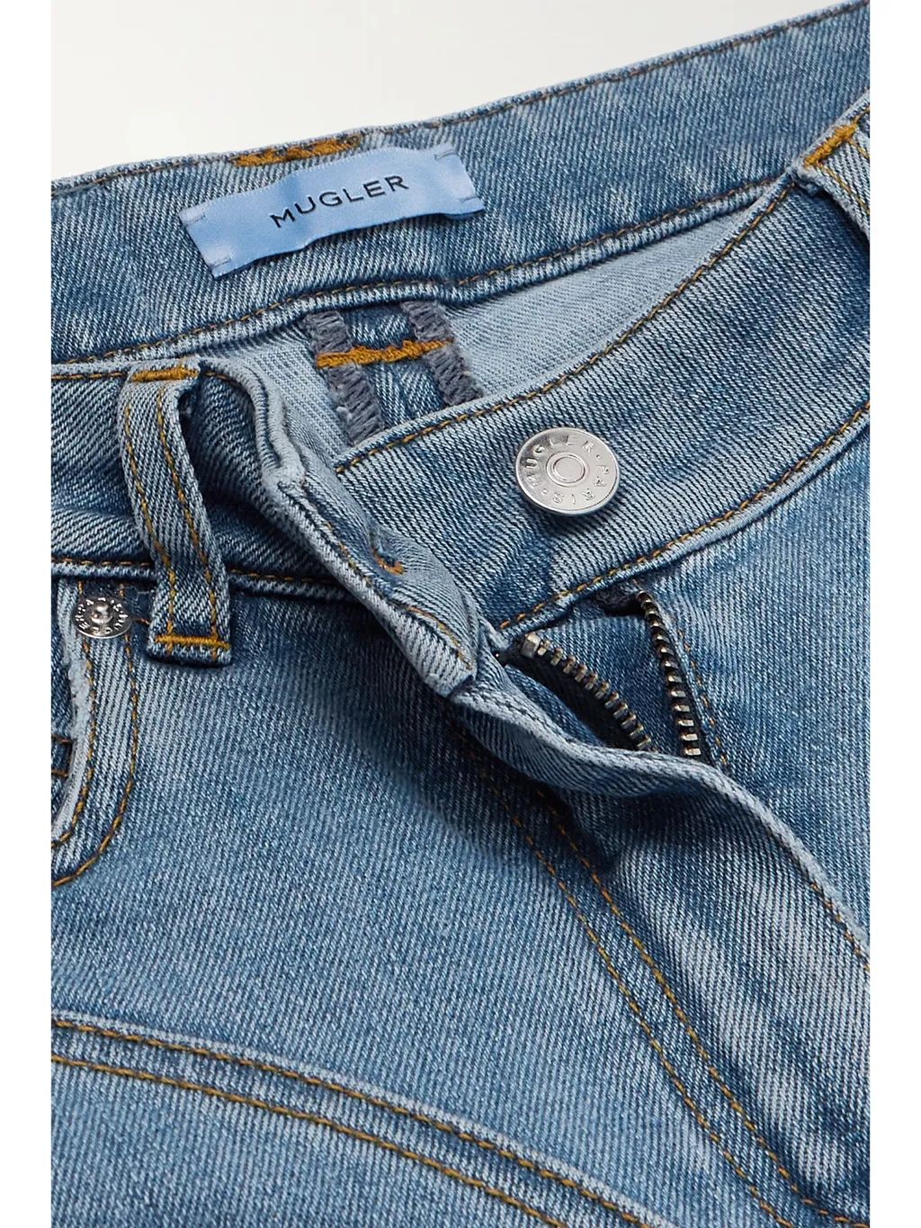Mid-Rise Flared Jeans