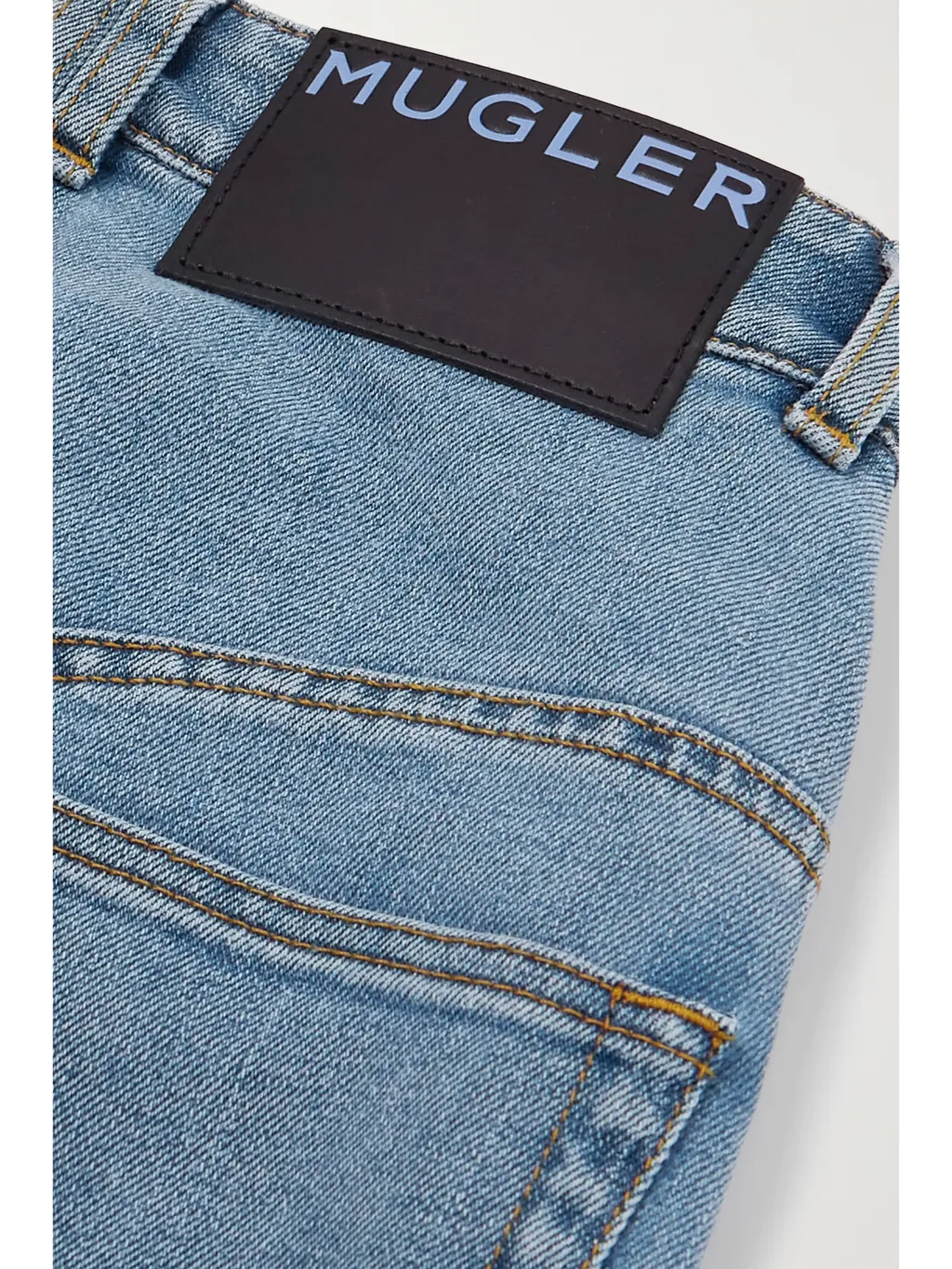 Mid-Rise Flared Jeans