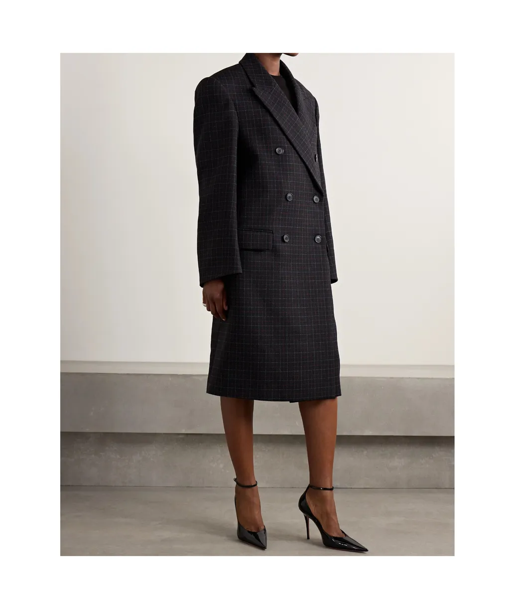 Double-Breasted Coat