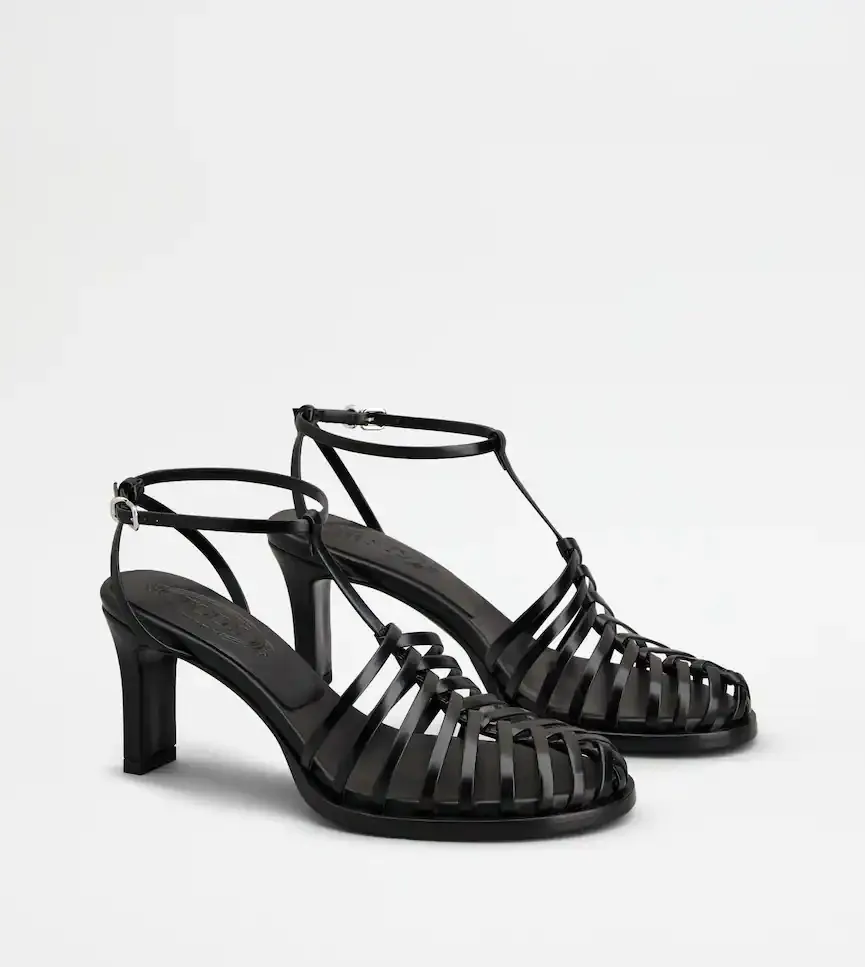 75Mm Leather Sandals