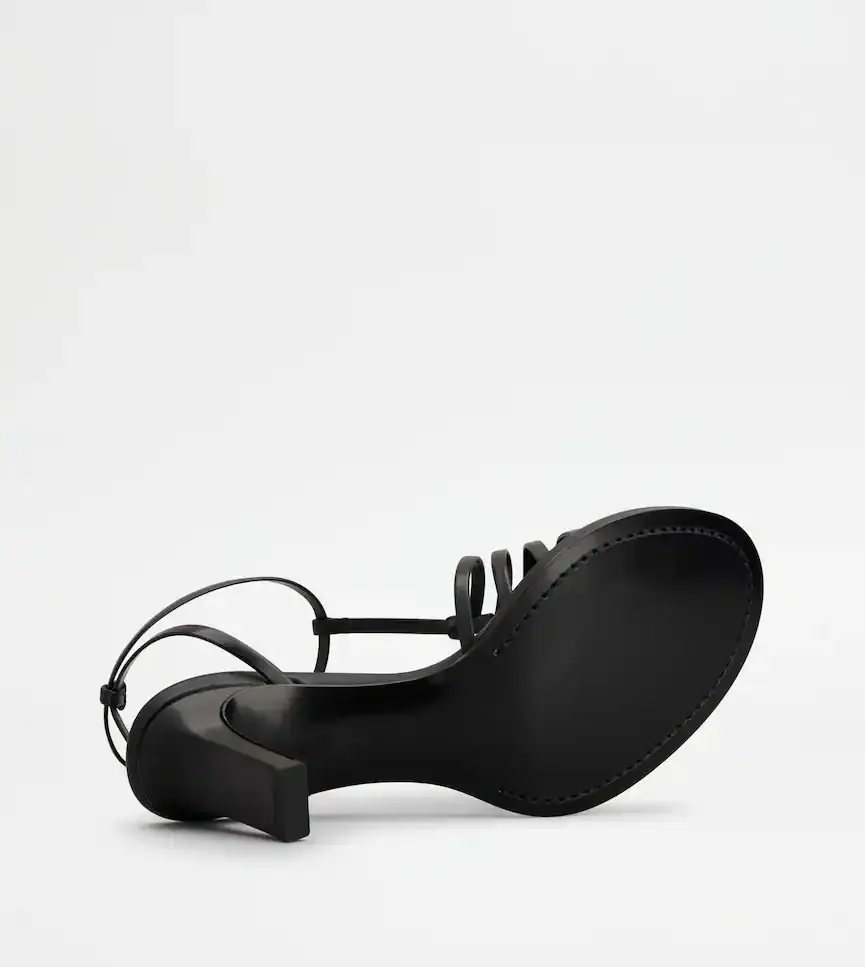 75Mm Leather Sandals