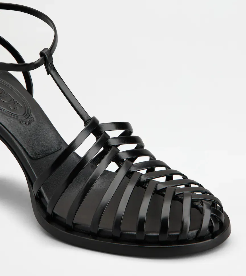 75Mm Leather Sandals
