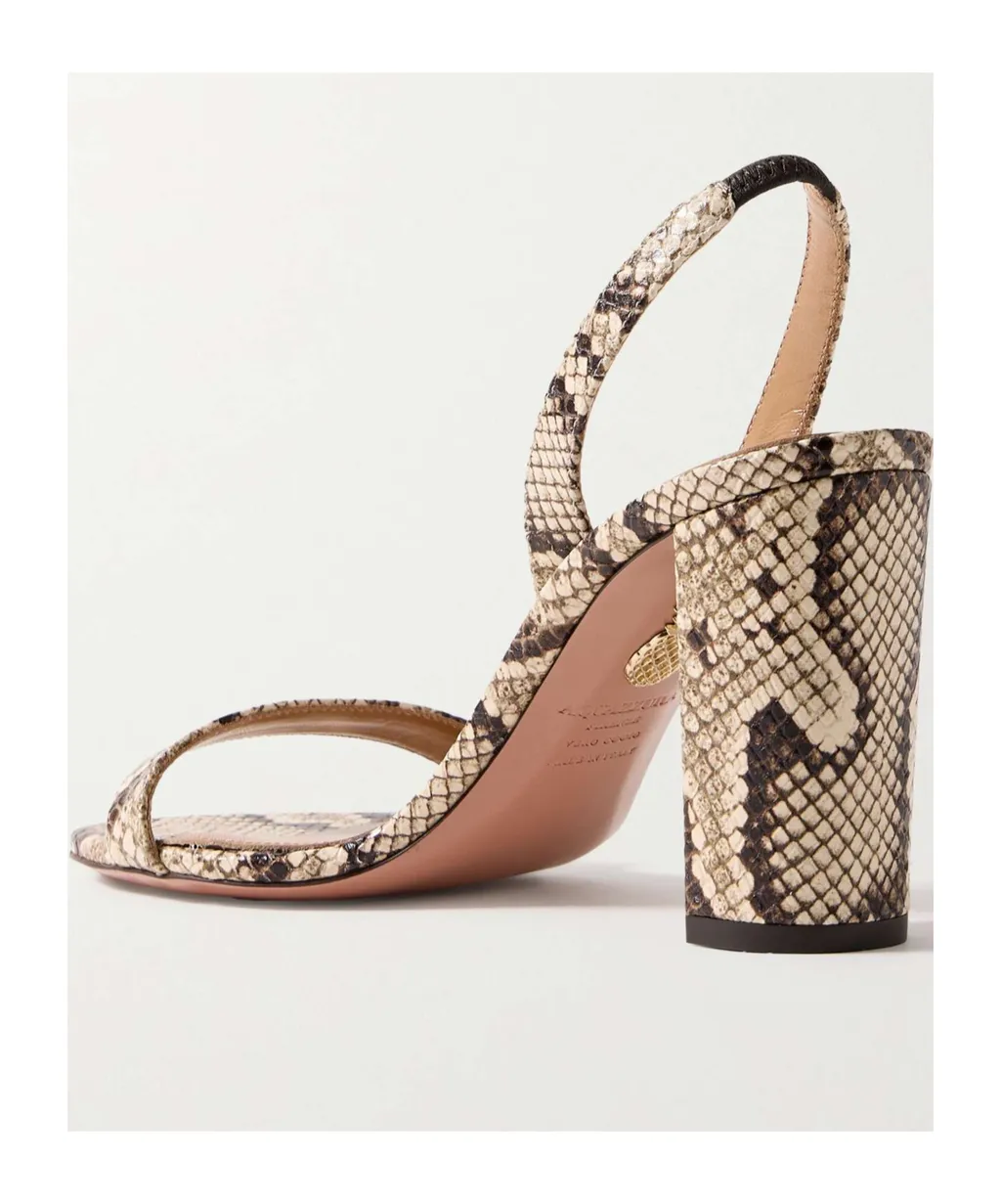 Open-Toed High-Heeled Sandals
