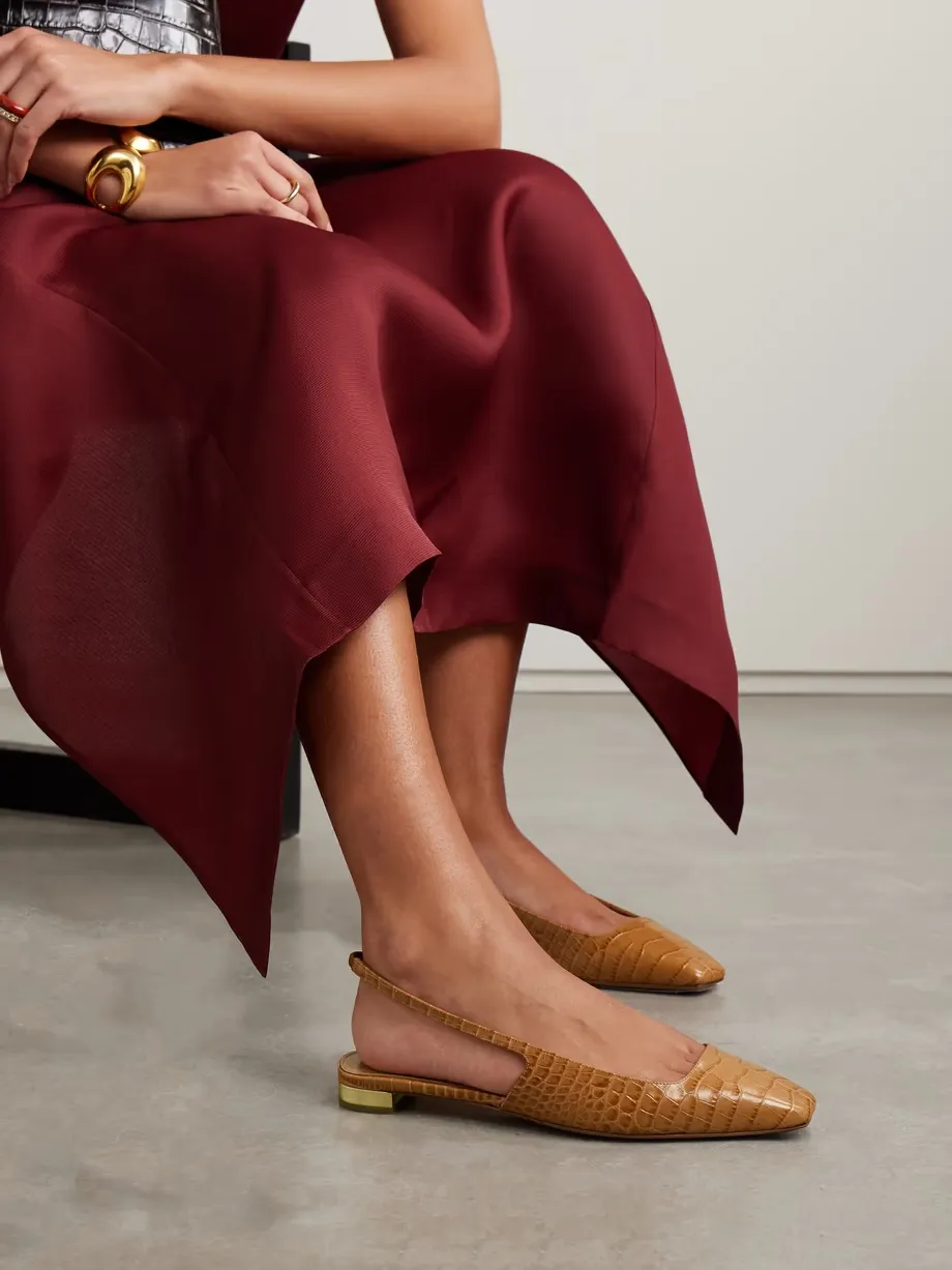 Slingback Flat Sandals