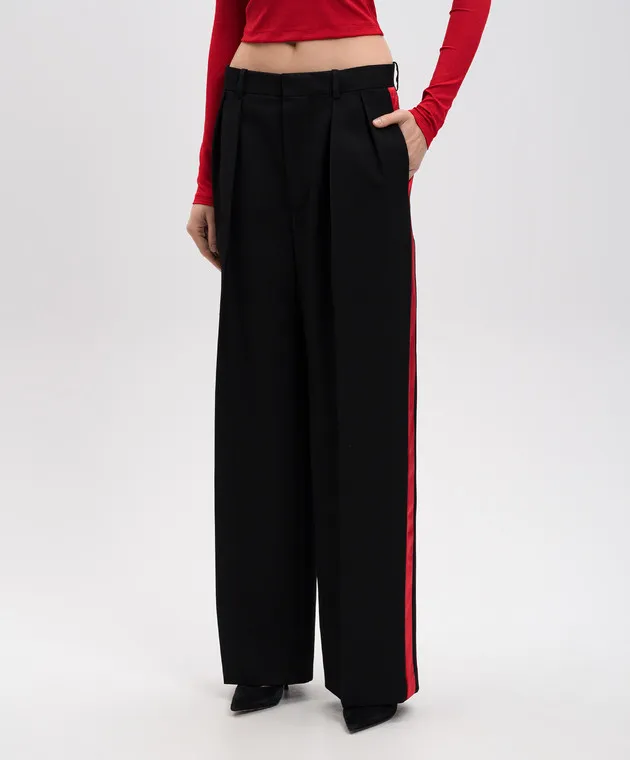 Wide-Leg Casual Pants