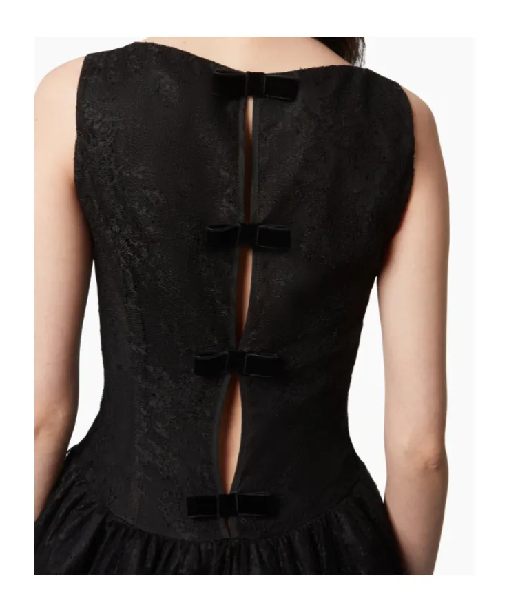Nina Ricci Mini Dress With Peplum Hem