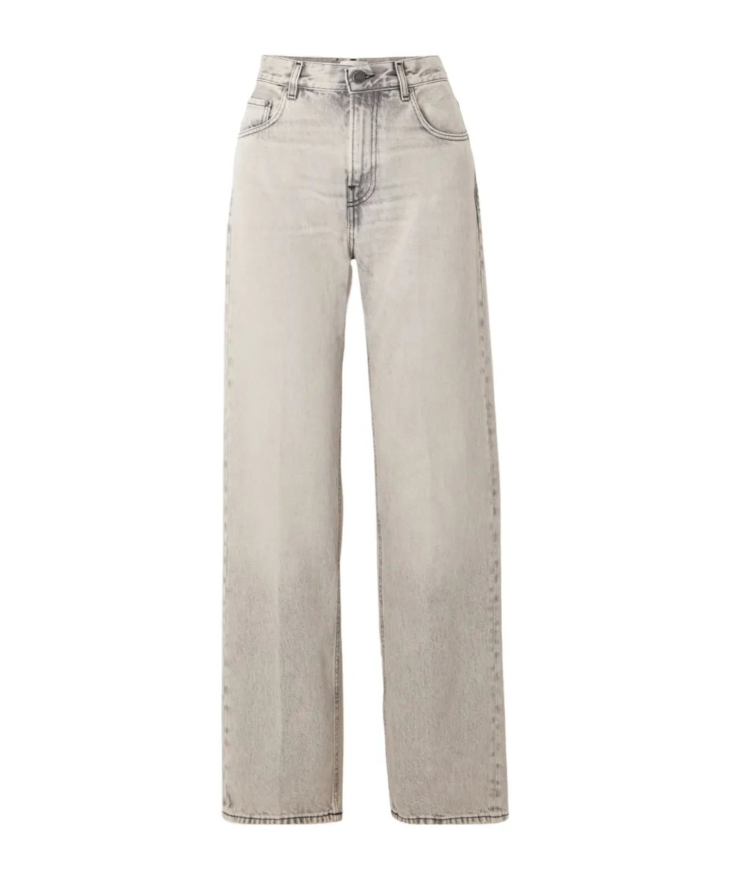 Bonnie High-Rise Straight-Leg Jeans