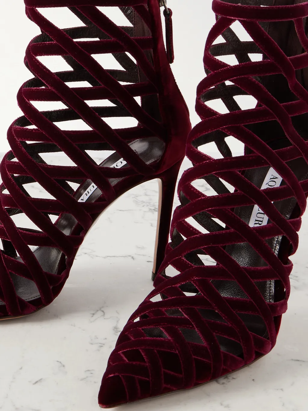 Romance Velvet Ankle Boots