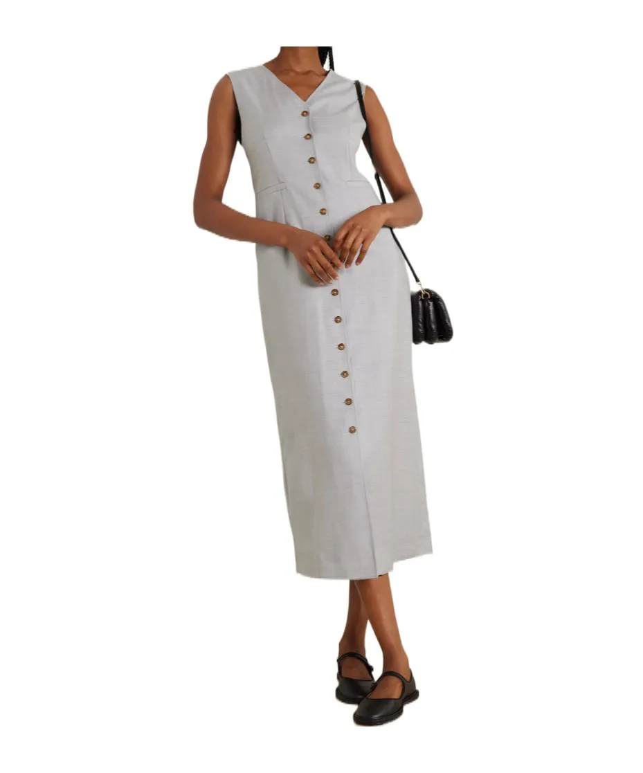 Idika Wool Midi Dress