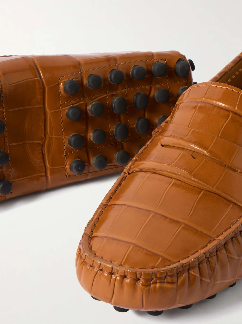 Round Head Loafer Shoes
