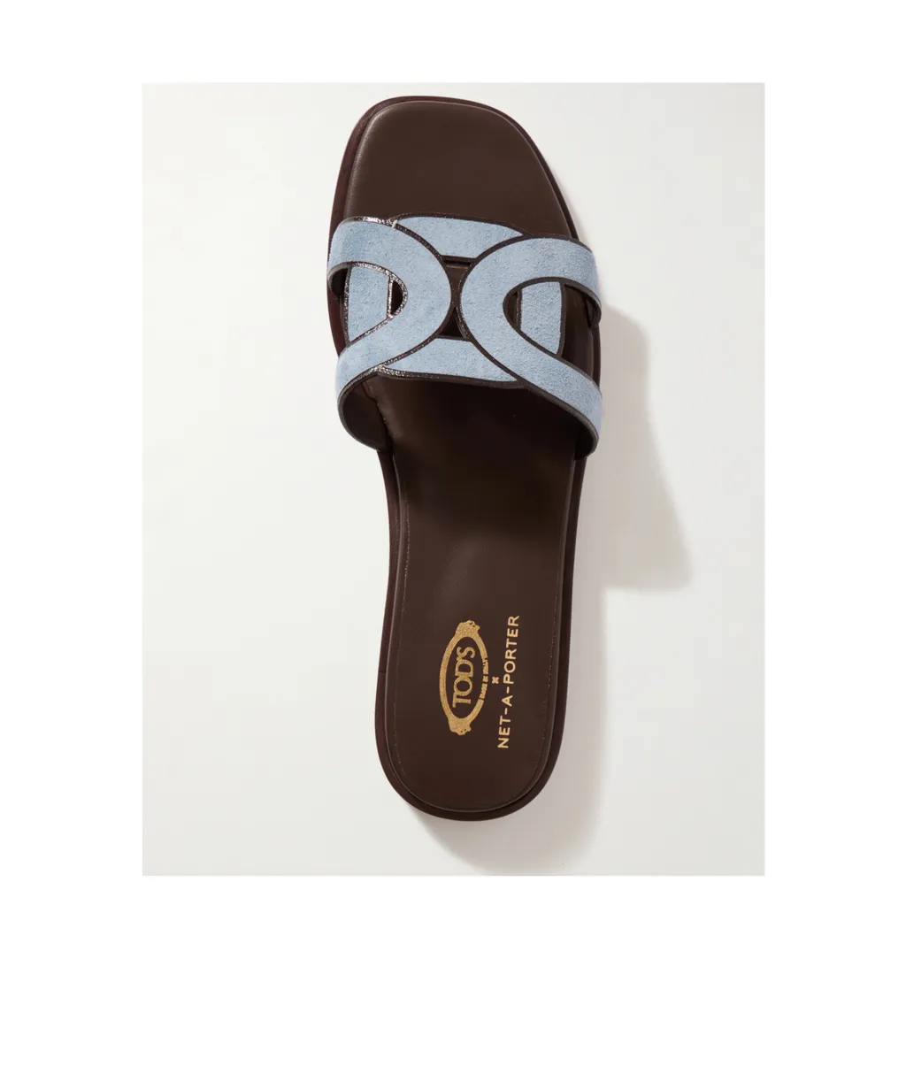 Logo Flat Slippers