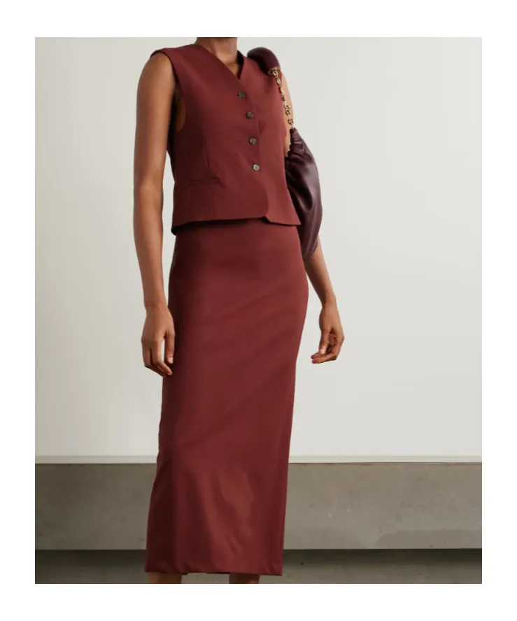 Teora Stretch-Wool Vest