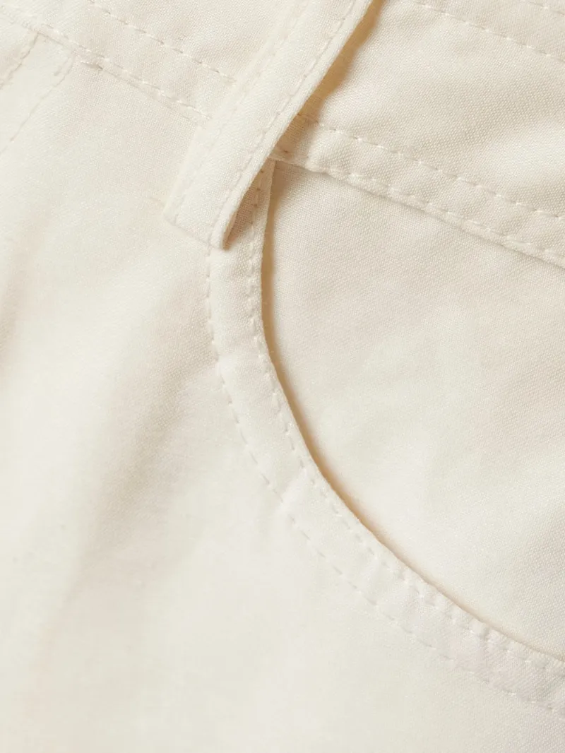 Peran Woven Straight-Leg Pants