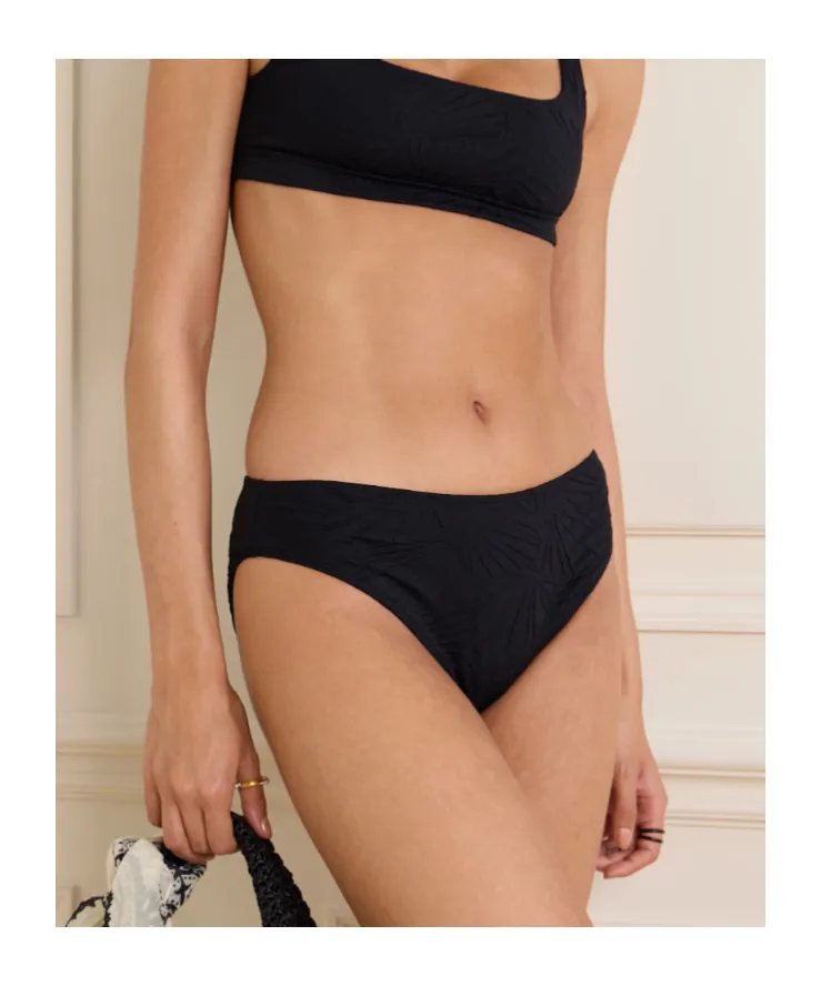 Hephaistos Stretch-Cloqué Bikini Briefs