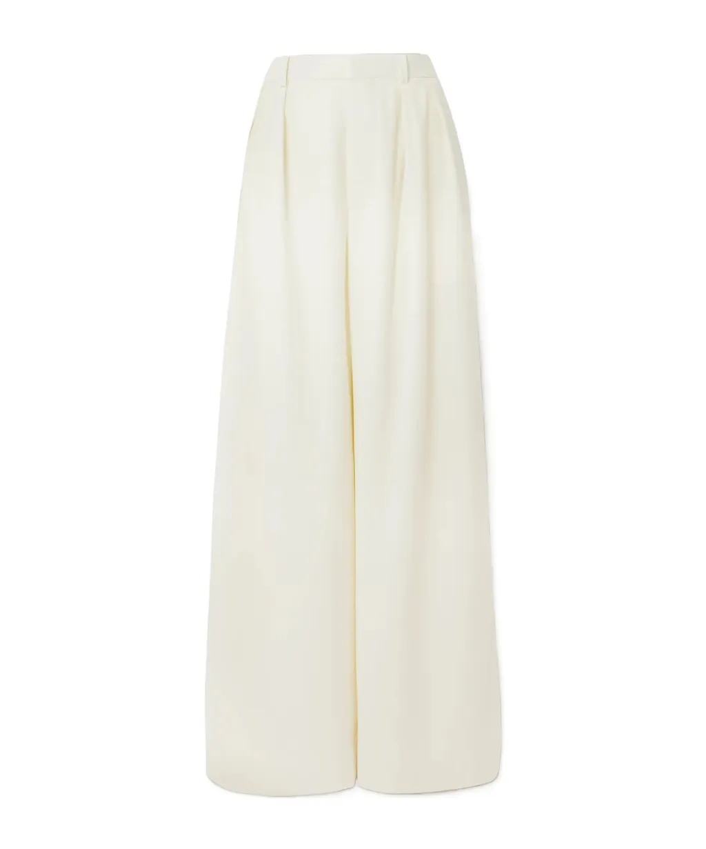 Wide-Leg Casual Pants