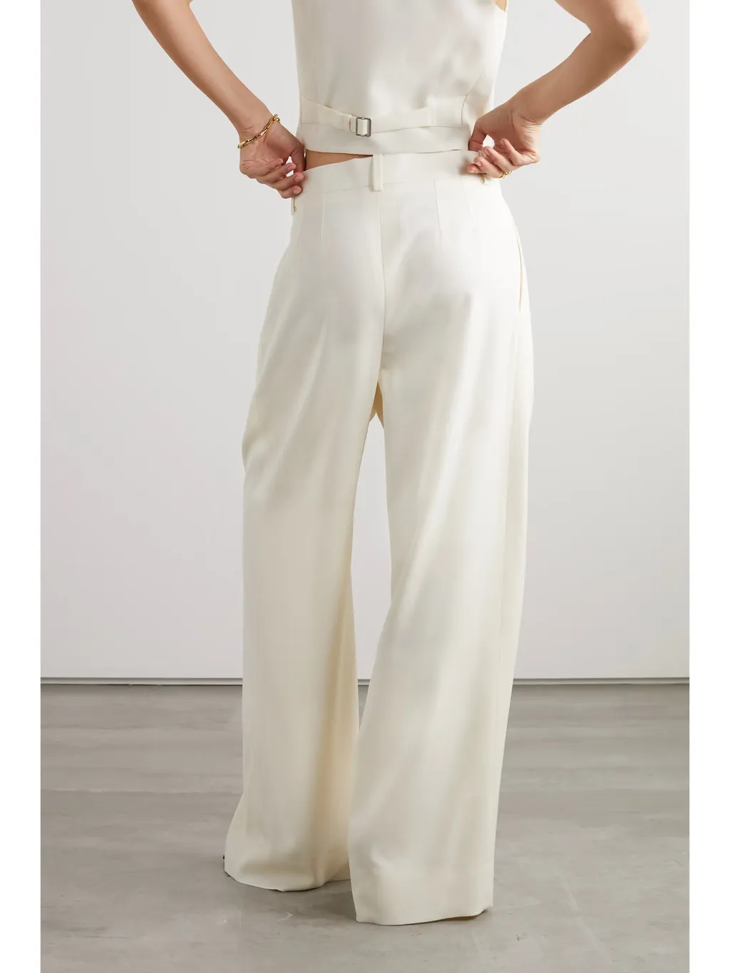 Wide-Leg Casual Pants