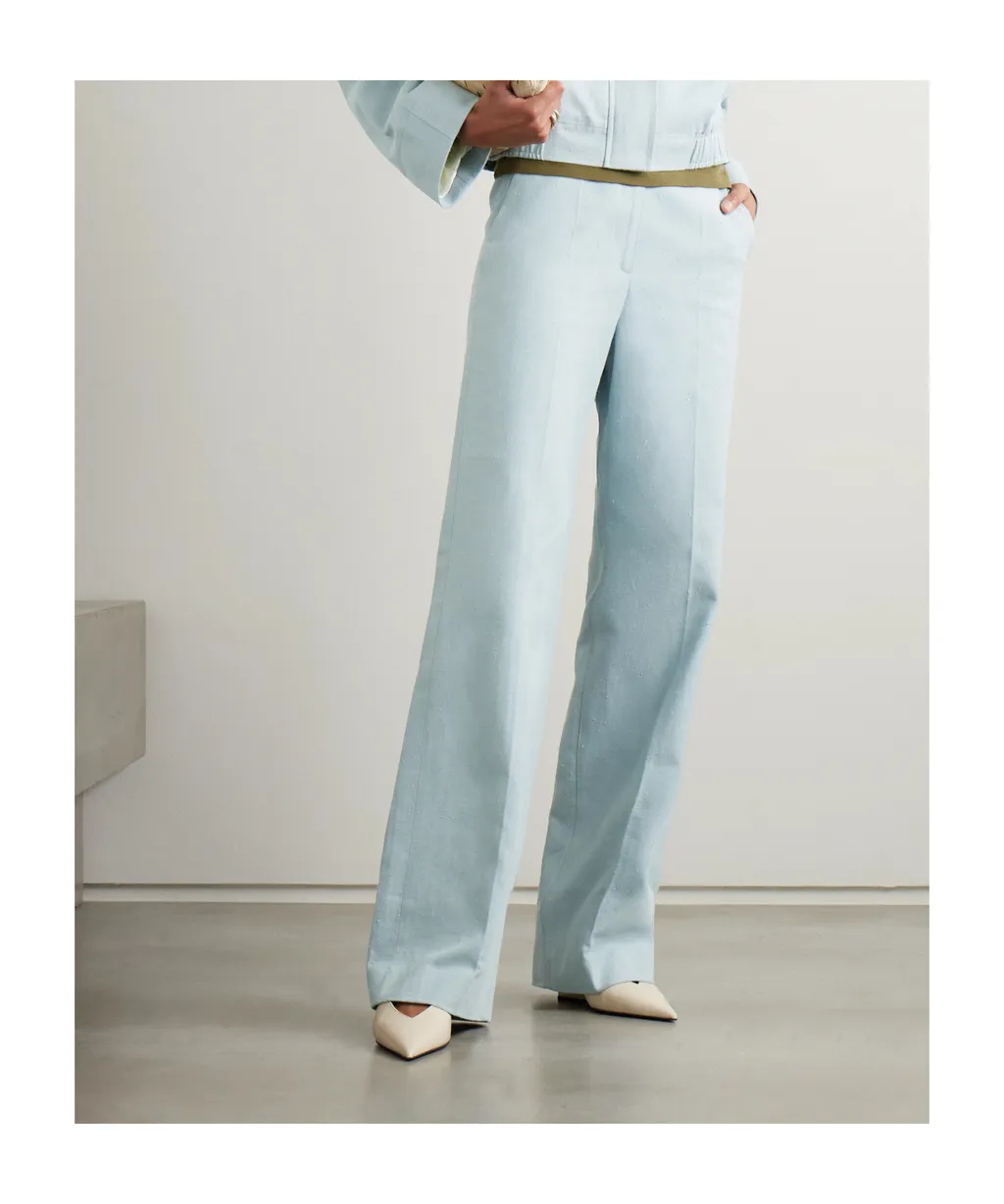 Zora Wide-Leg Casual Pants