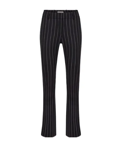 Pinstripe Wool Pants