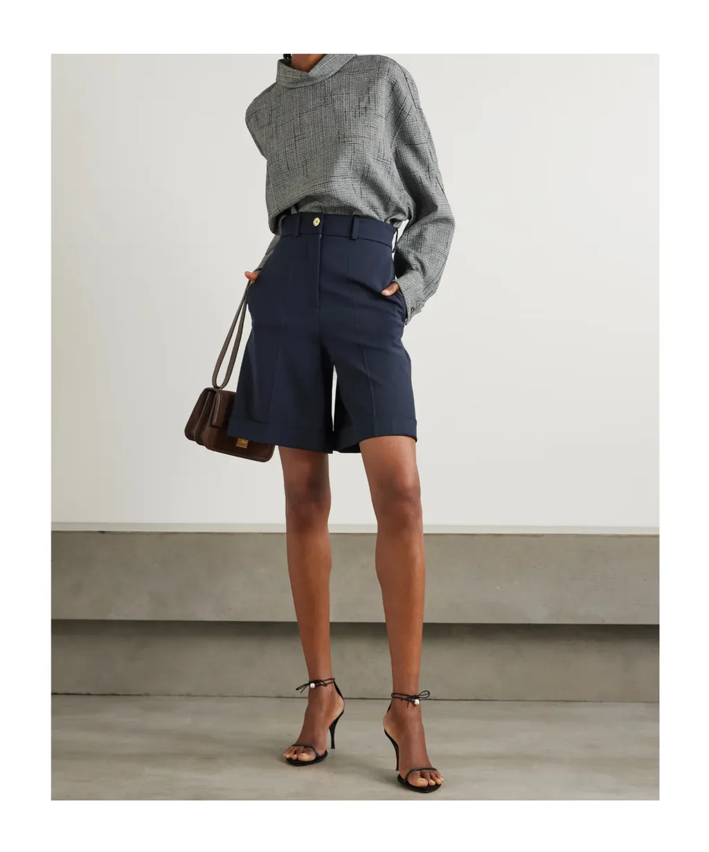 High Waisted Shorts With Side Pockets