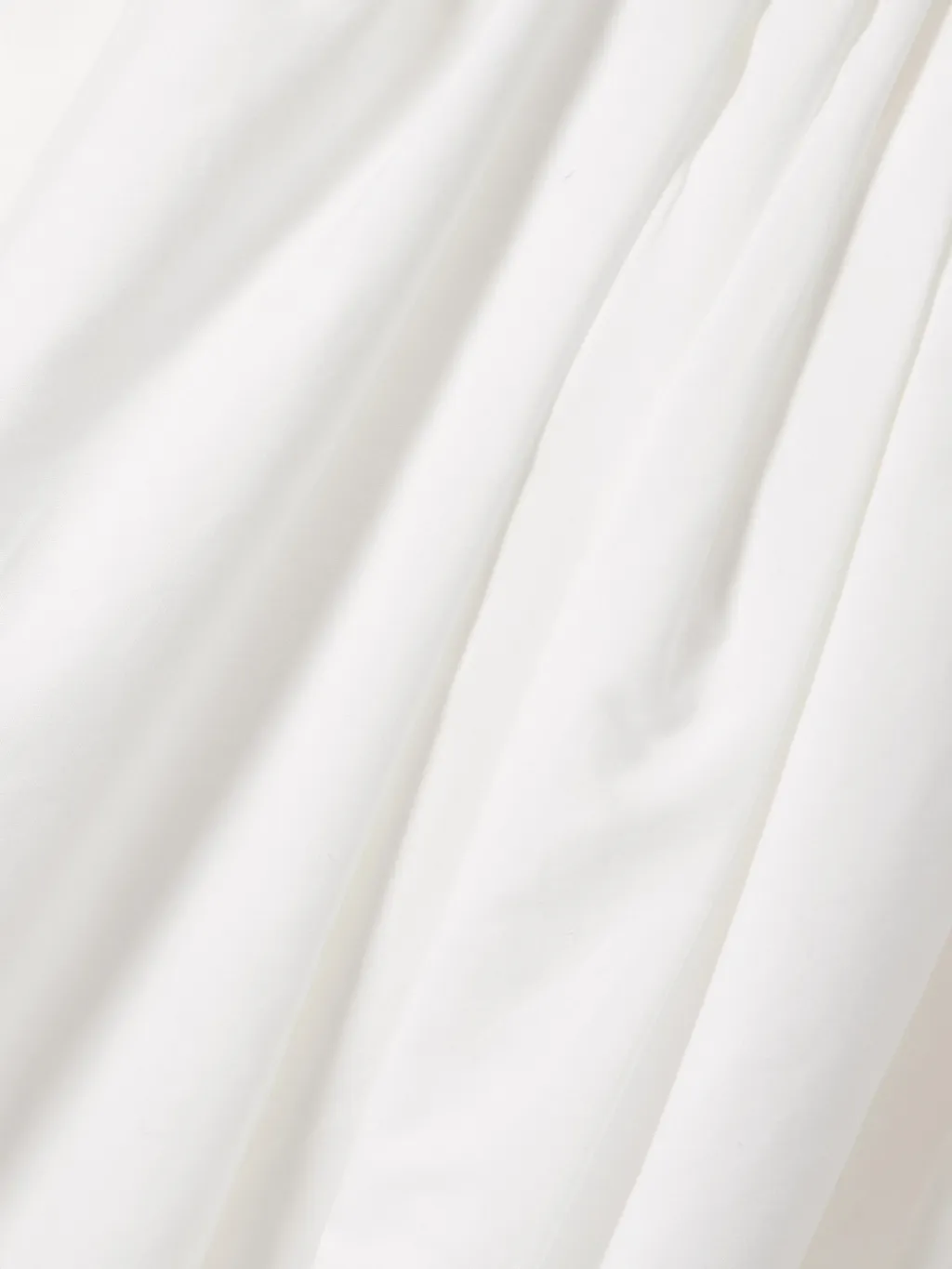 Vezile Pleated Cotton-Poplin Midi Dress