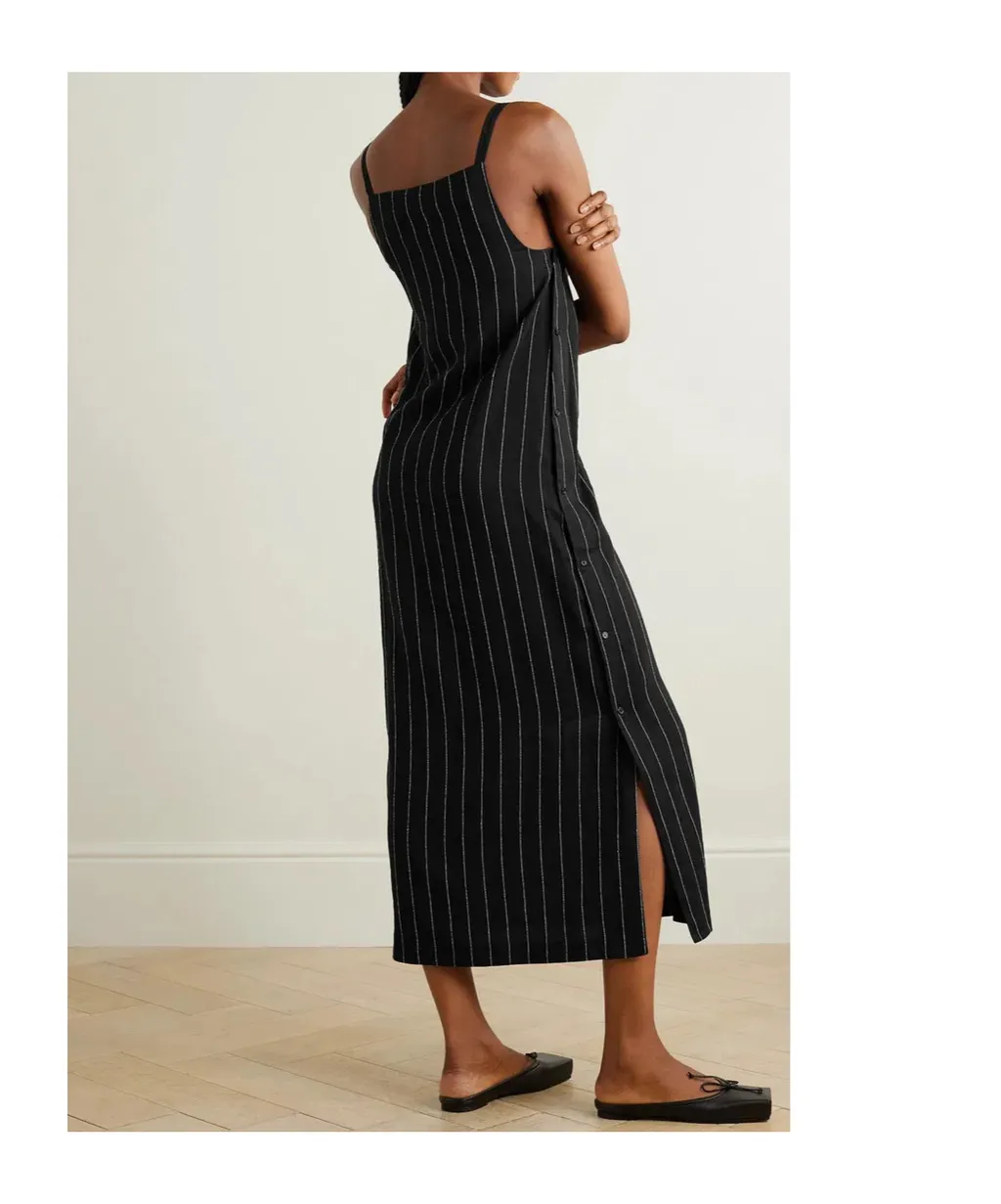 Etta Pinstripe Dress