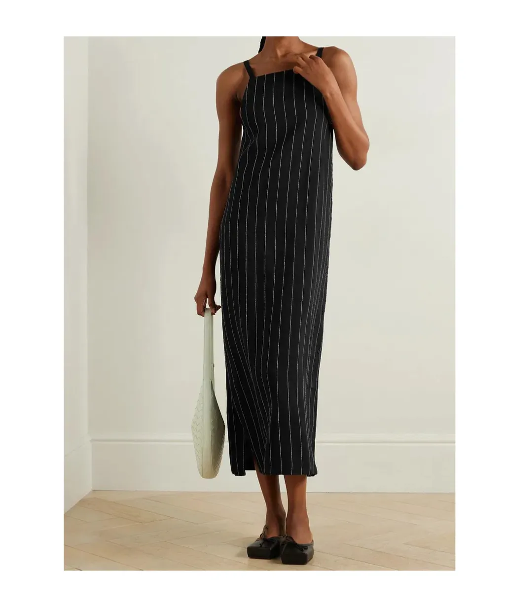 Etta Pinstripe Dress