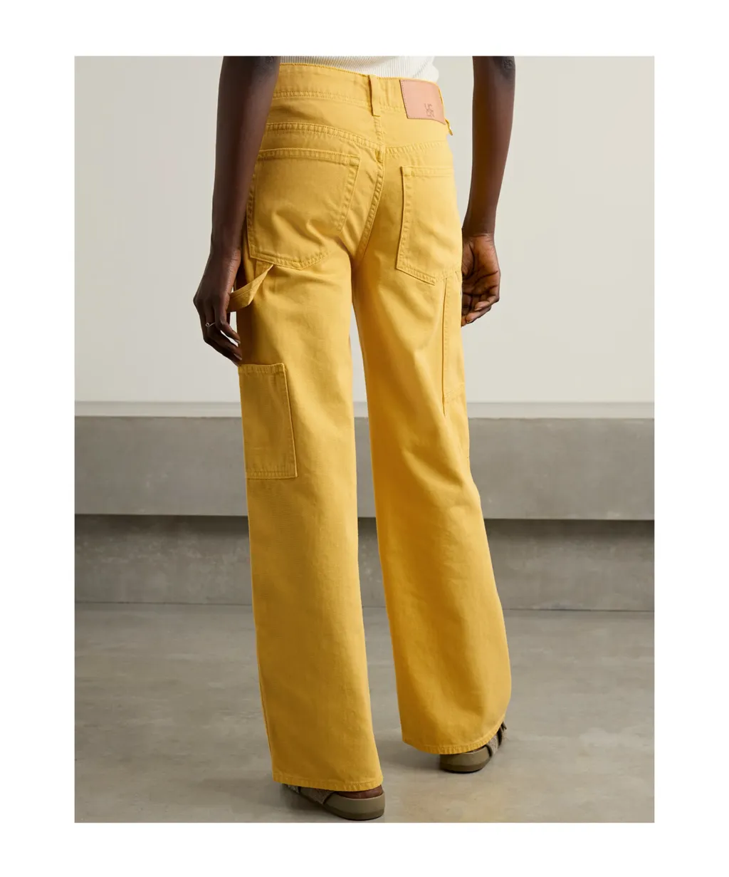 High-Waisted Wide-Leg Jeans
