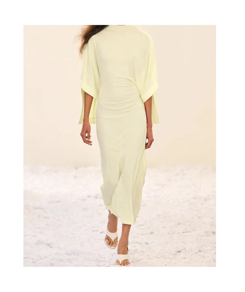Catius Open-Back Jersey Maxi Dress