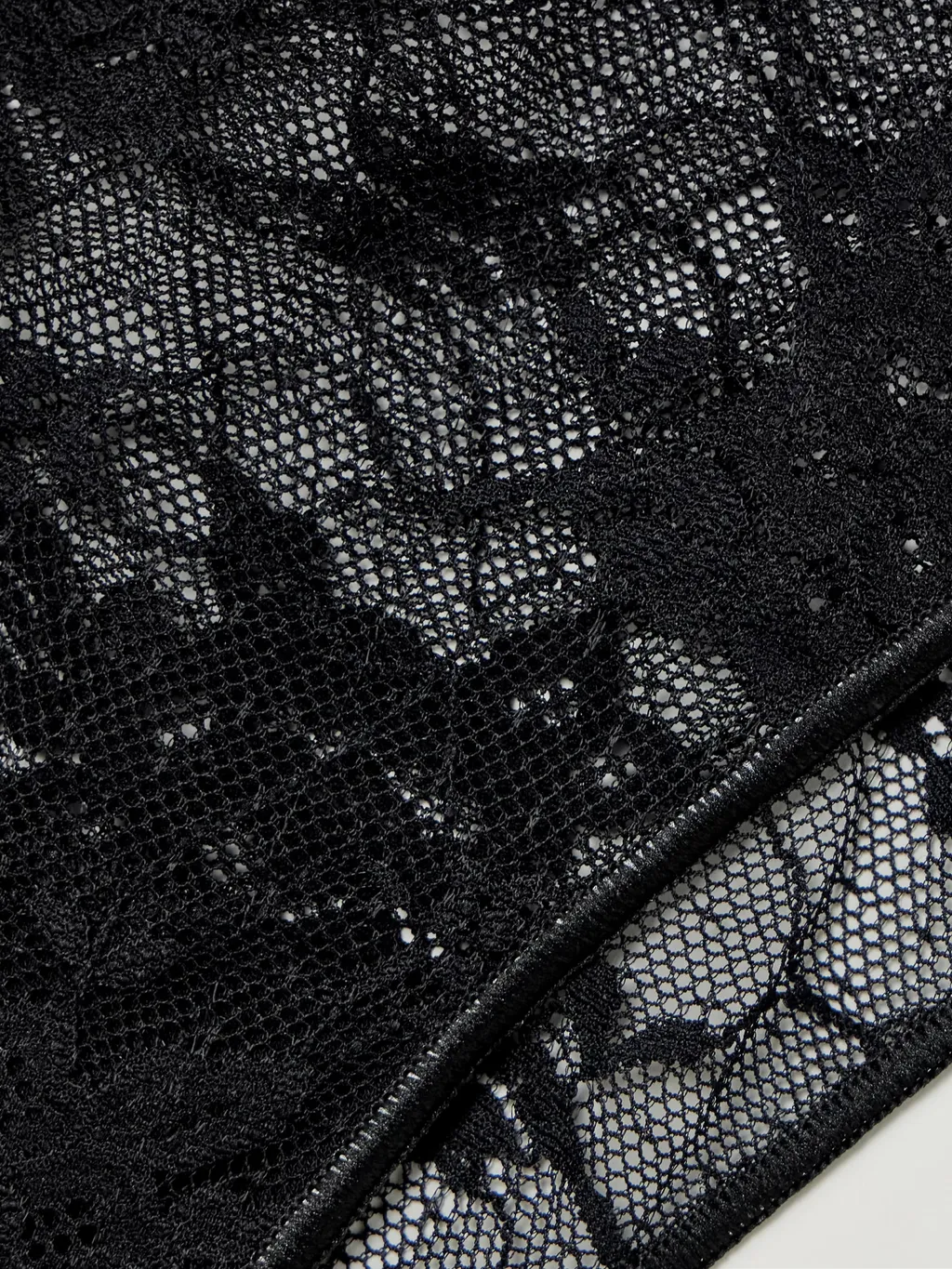 Stretch Lace Bra And Briefs Set Lingerie