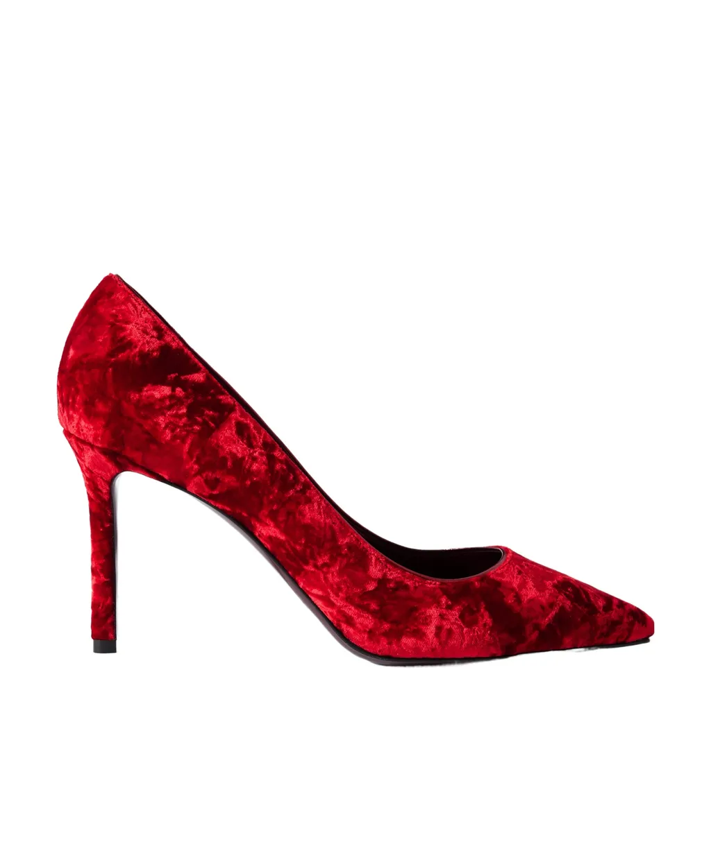 Romy 85 Velvet Pumps