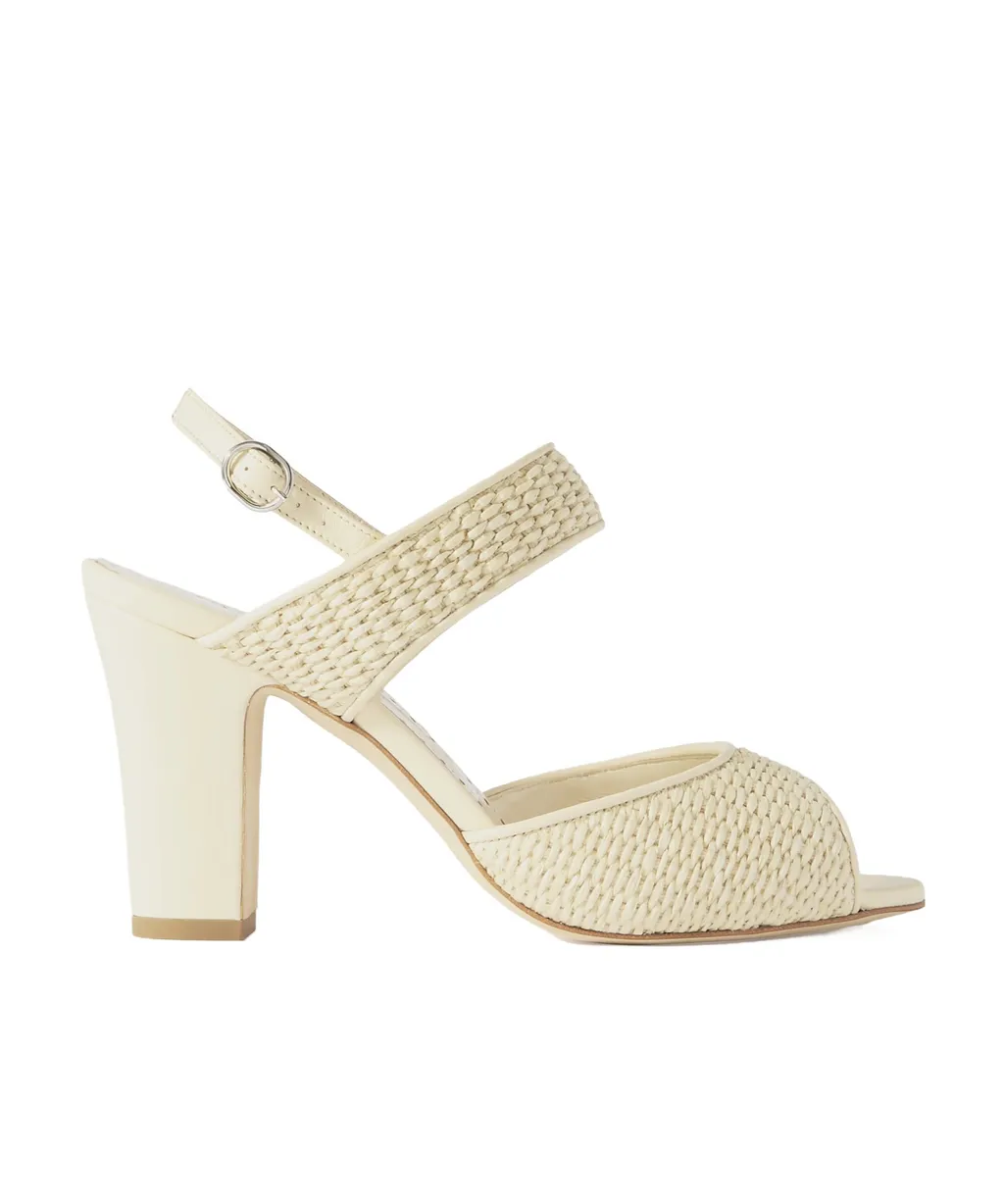 Khiko Ankle-Strap Open-Heeled Sandals