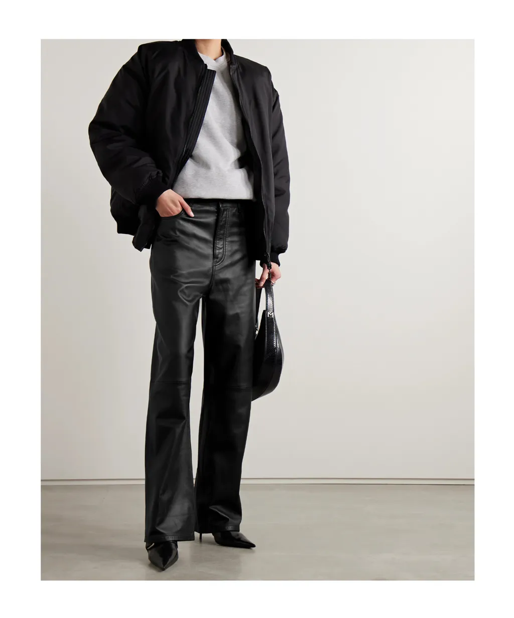 Wide-Leg Casual Pants