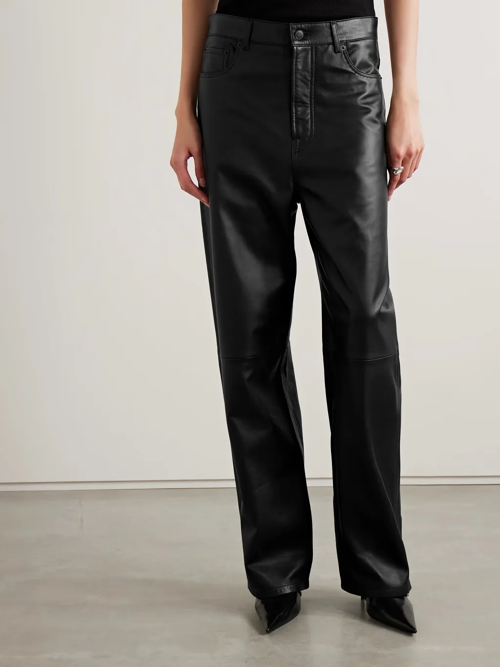Wide-Leg Casual Pants