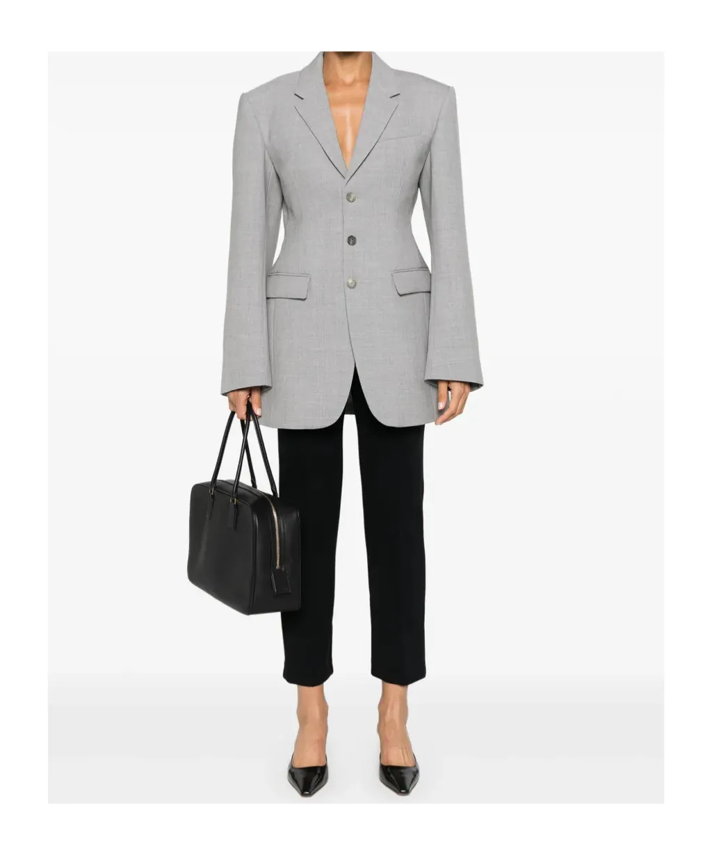 Seam-Detail Trousers