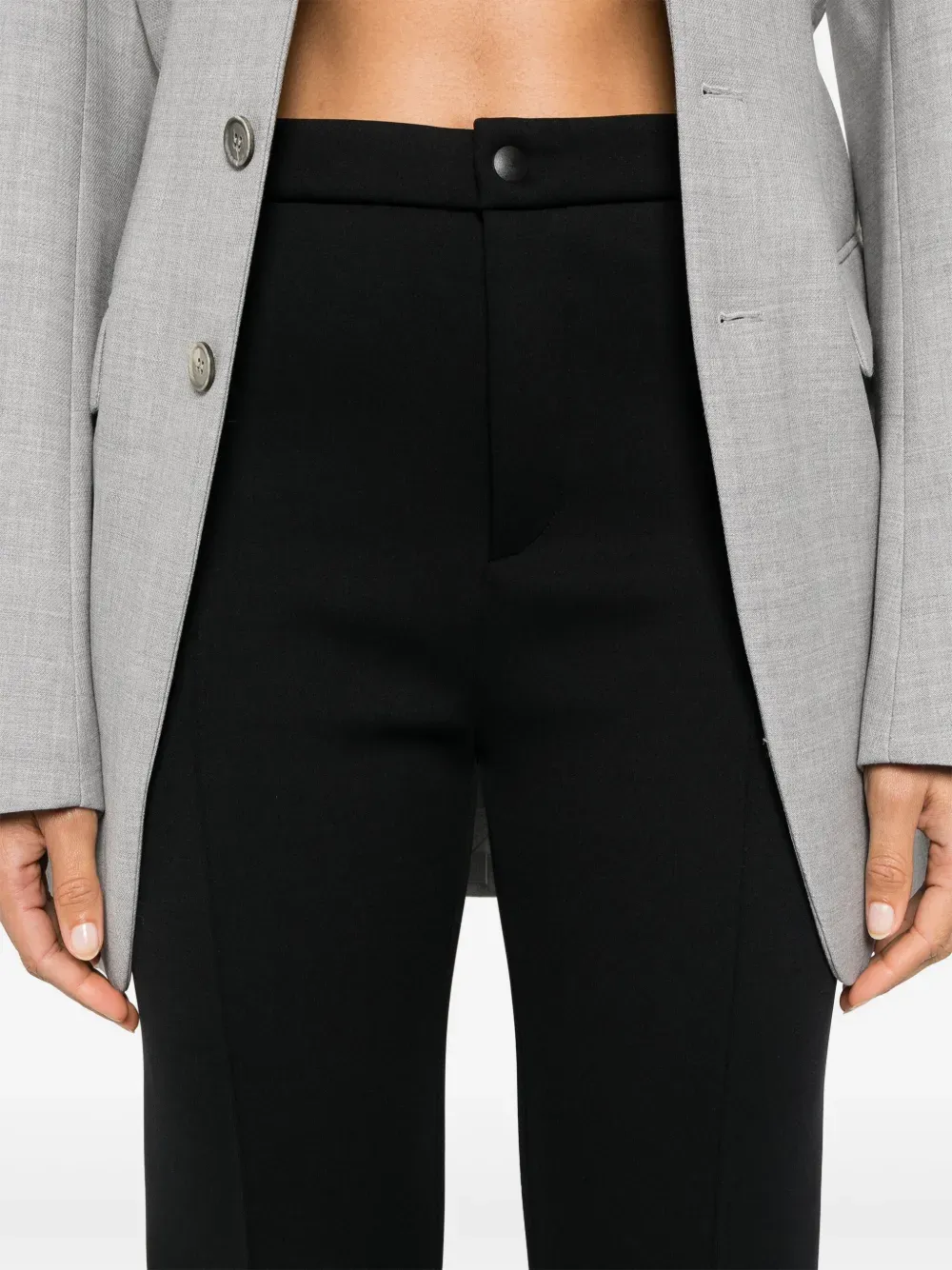 Seam-Detail Trousers
