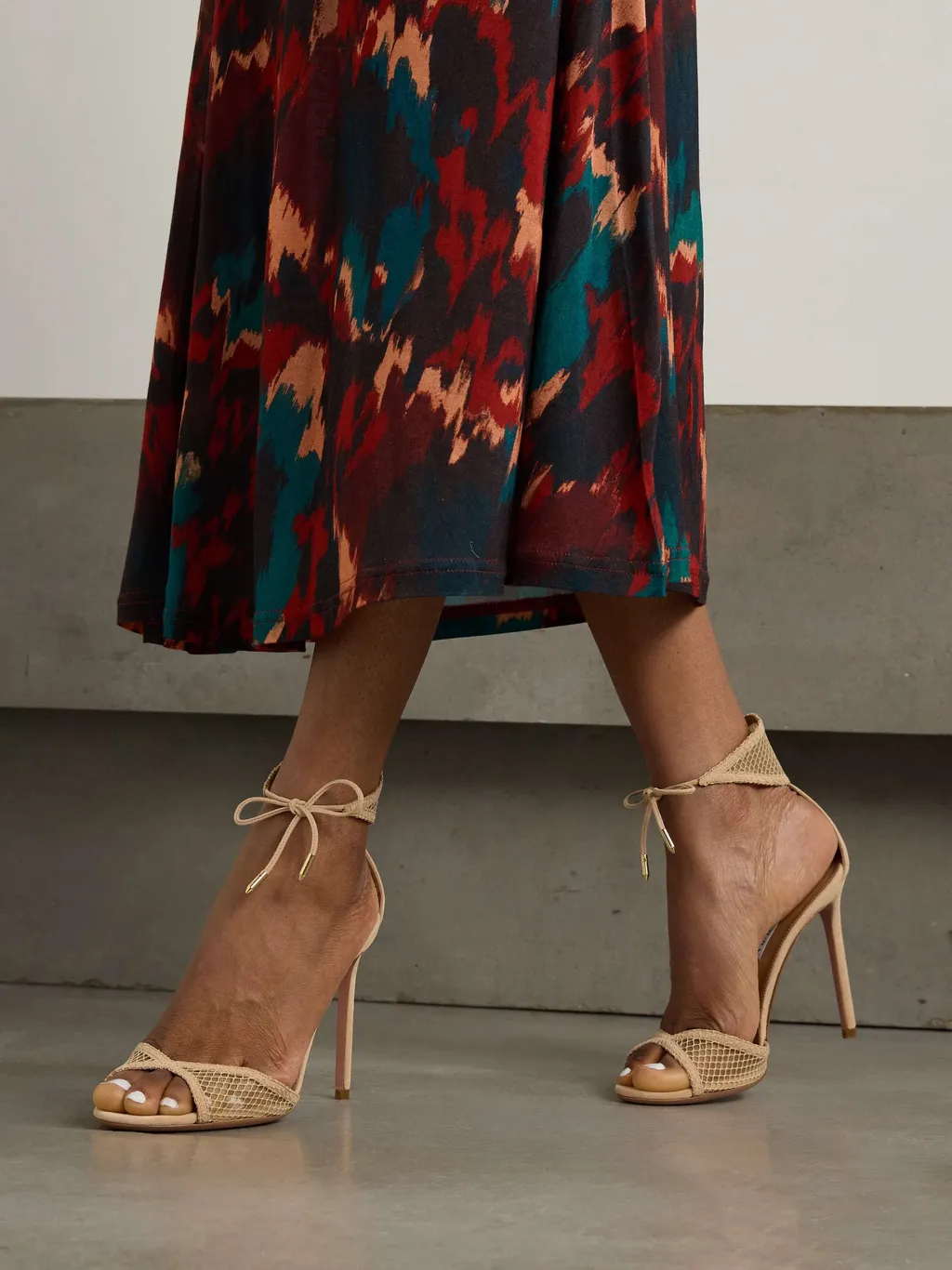 Open-Toed High-Heeled Sandals